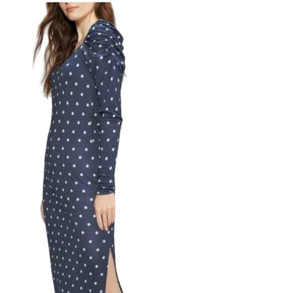 Ted Baker London blue floral jersey maxi dress size 6 (US size 14) - Picture 9 of 13